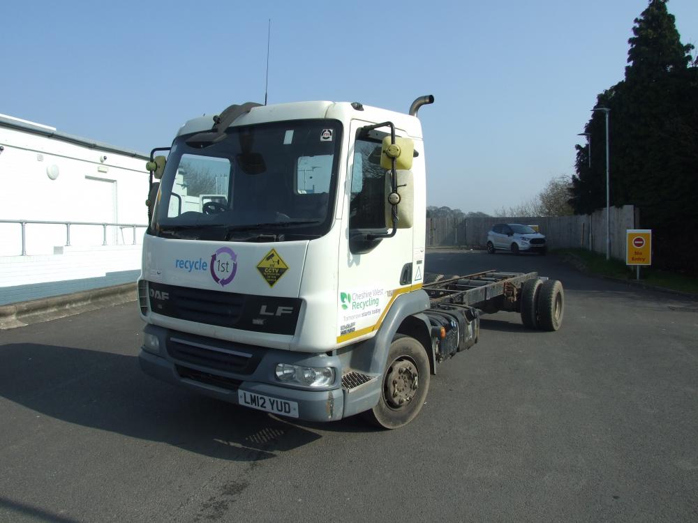 2012 DAF 45.180 – CHASSIS – 12 TONNE