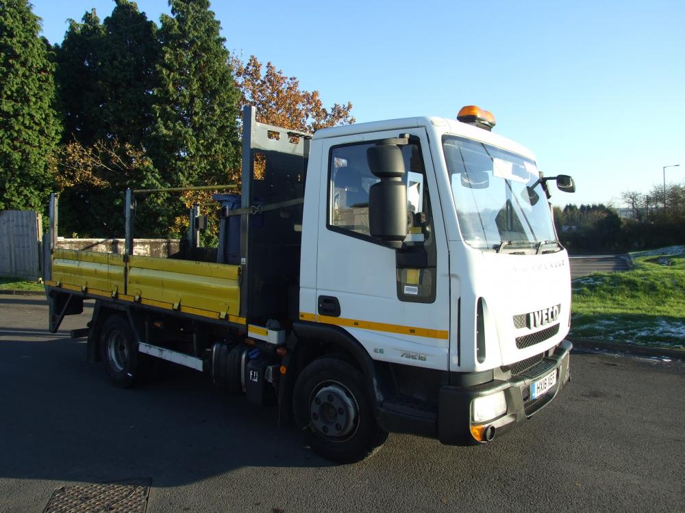 2018 IVECO 75E16 – TIPPER WITH TAIL LIFT – 7.5 TONNE