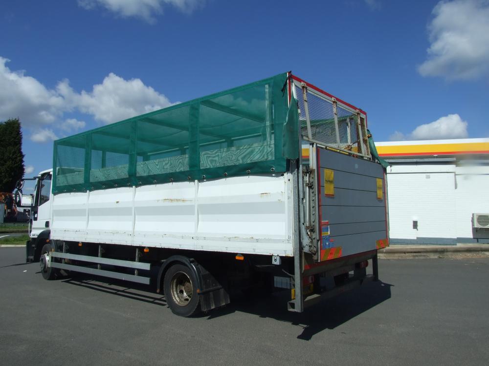 2012 IVECO 120 E18 – HIGH SIDED CAGE WITH TAILLIFT – 12 TONNE